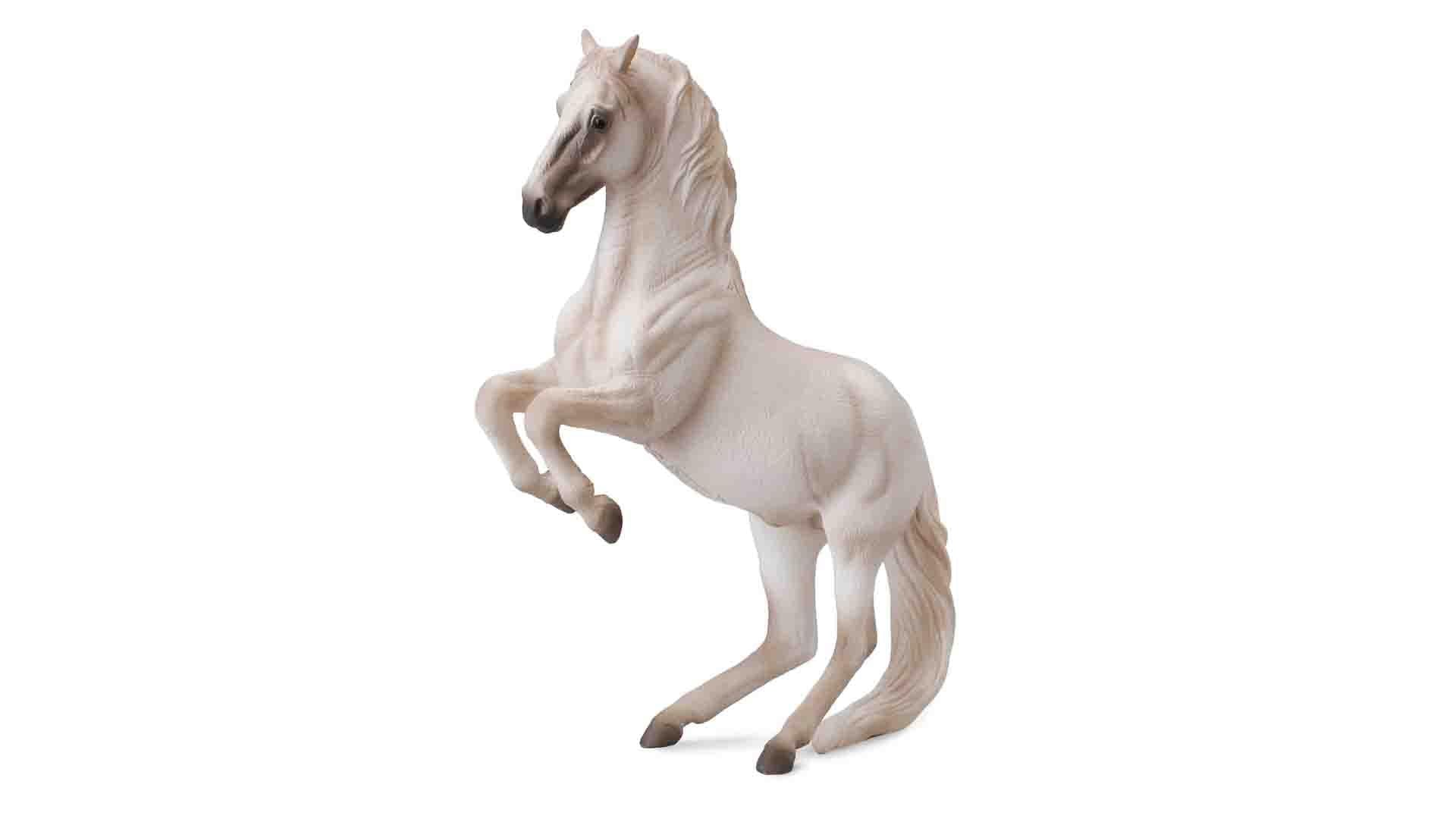 Collecta Lipizzaner White Rearing Stallion - Aitken's Saddlery