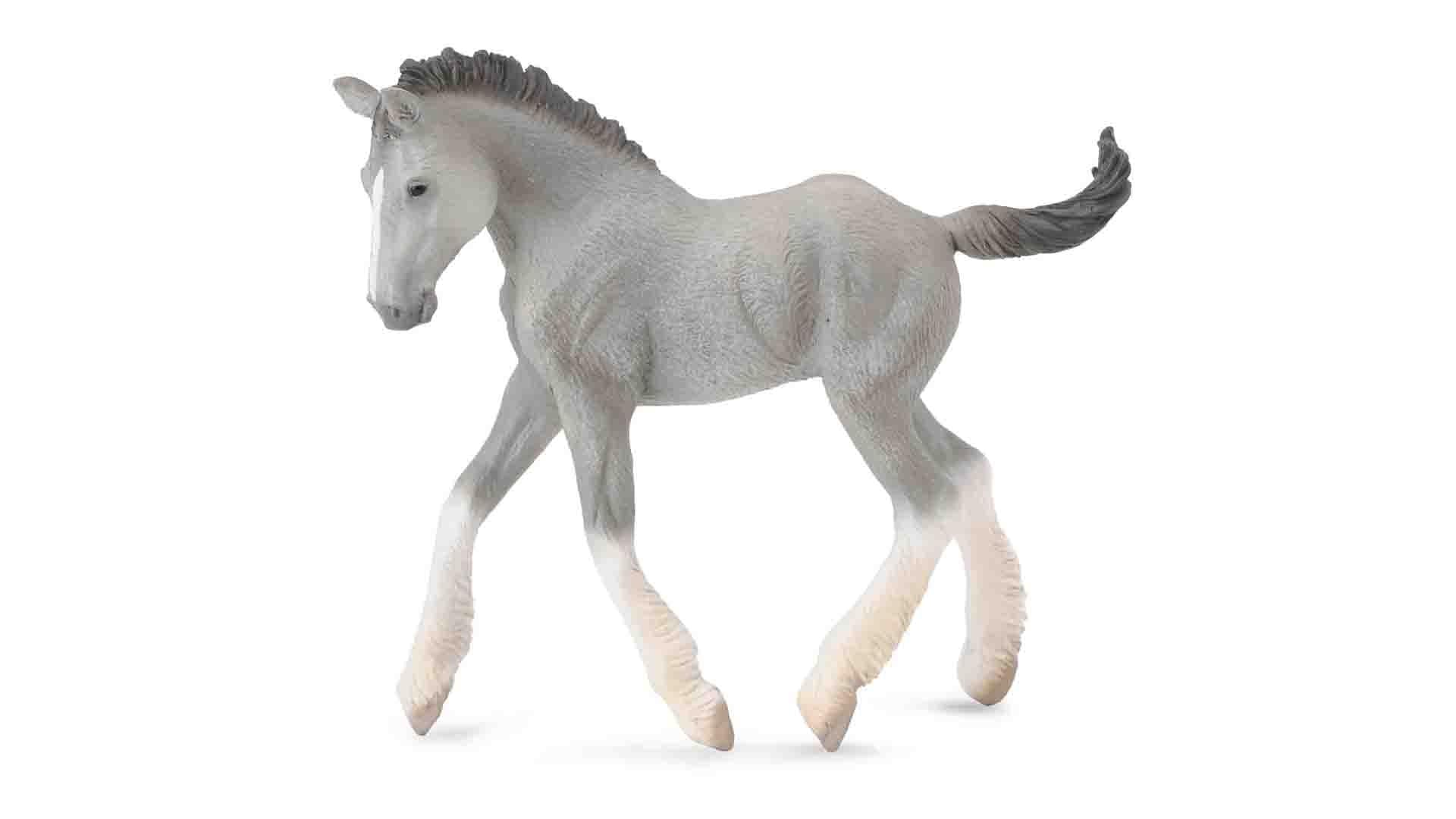 Collecta Shire Foal Grey - Aitken's Saddlery