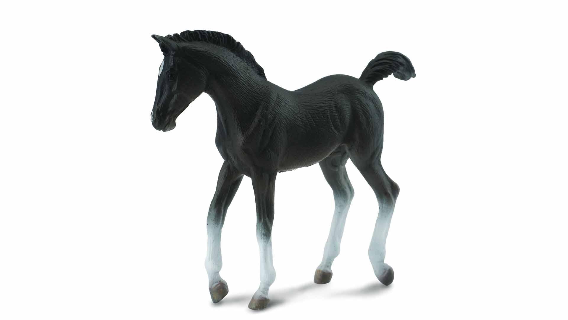 Collecta Tennessee Walking Horse Foal Black - Aitken's Saddlery