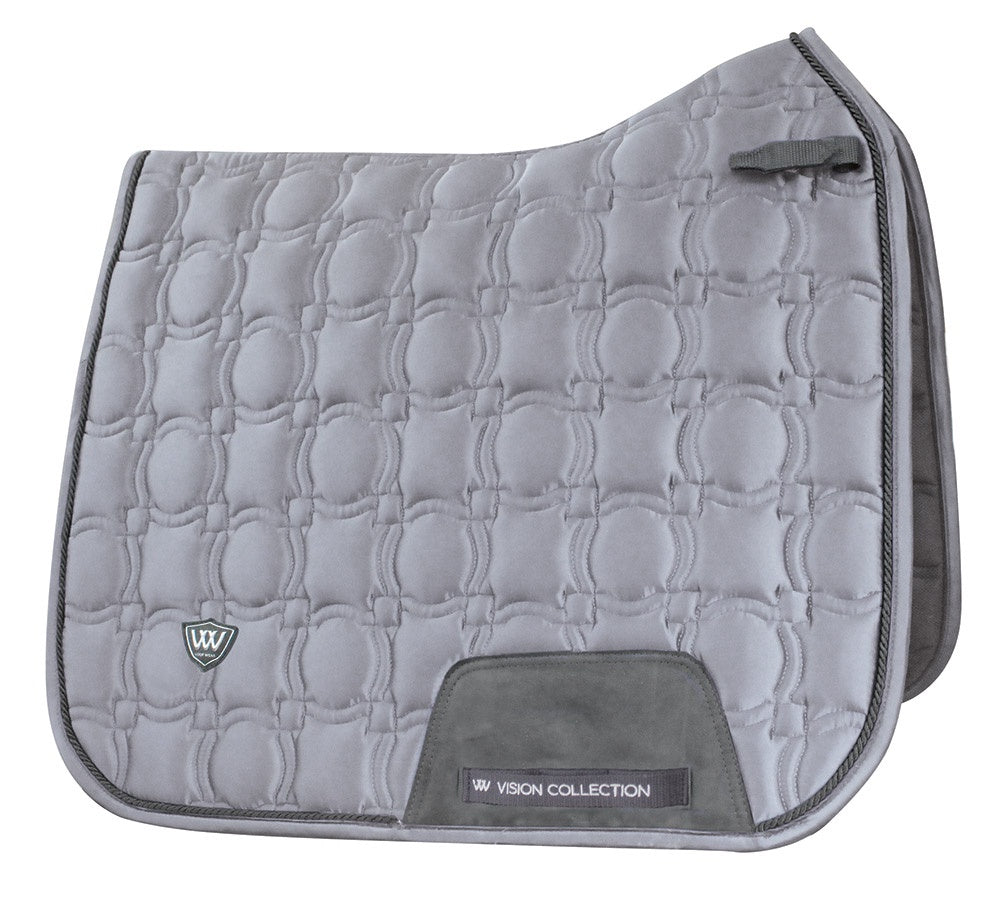 Woof Wear Vison Dressage Saddlecloth Steel