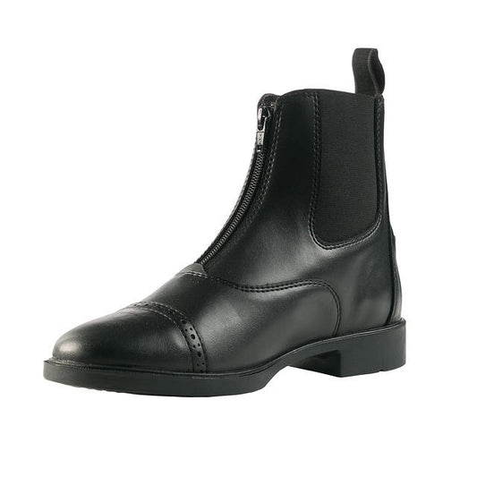 Horze Wexford Zip Paddock Boot Black
