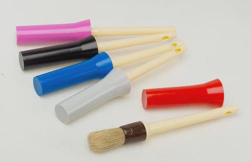 Equerry Hoof Oil Brush with Cap Assorted Colours - Aitken's Saddlery