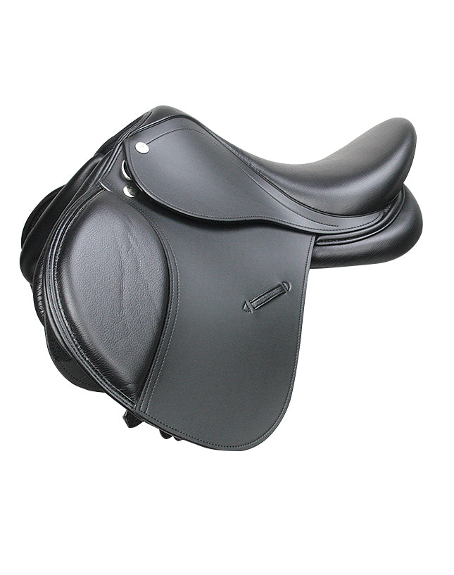 Equerry Synthetic Saddle Black
