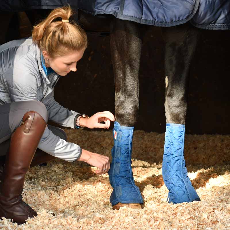 Equilibrium Equi-Chaps Stable Boots Navy - Aitken's Saddlery