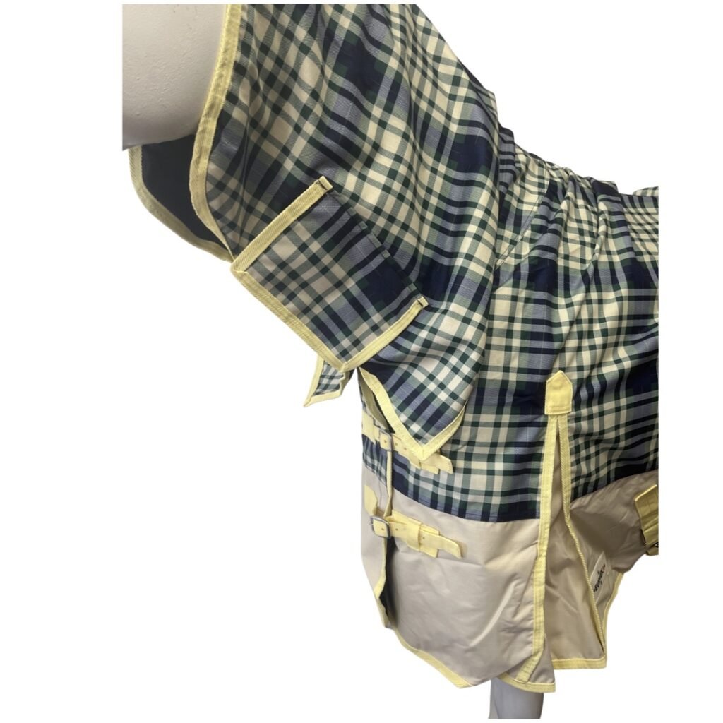 Eureka Bounty Huntar Synthetic Summer Combo Blue Plaid - Aitken's Saddlery