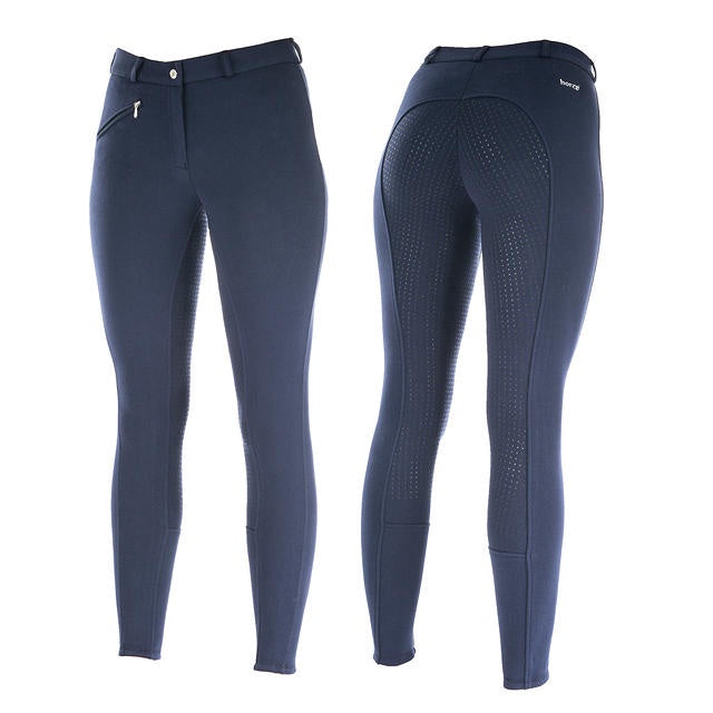 Horze Active Silicone Breeches Navy