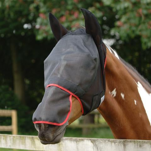Equilibrium Fly Mask Max Black