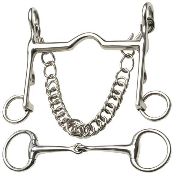 Fixed Weymouth and Eggbutt Bradoon - Aitken's Saddlery