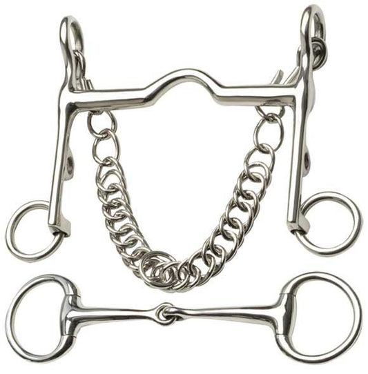 Fixed Weymouth and Eggbutt Bradoon - Aitken's Saddlery
