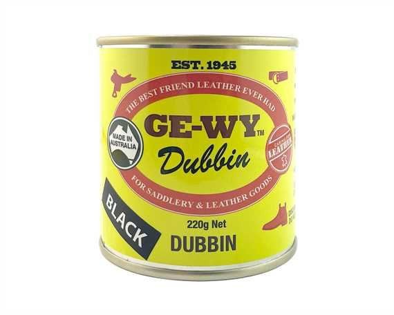 Ge-Wy Black Dubbin 220G - Aitken's Saddlery