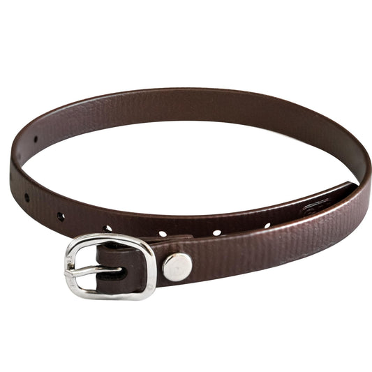Herman Sprenger Spur Straps Biothane Brown - Aitken's Saddlery