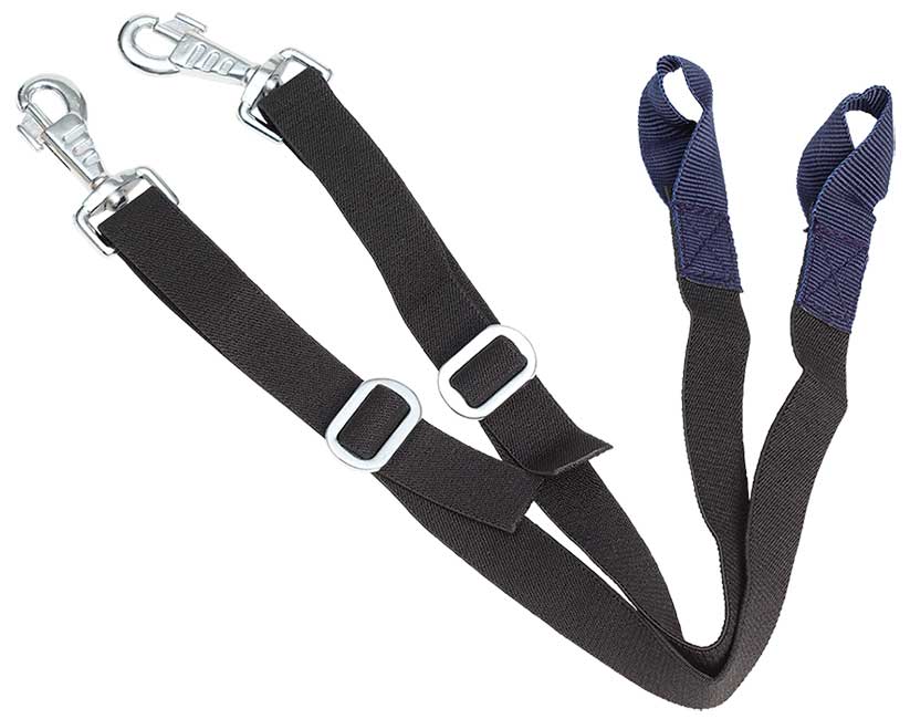 Hood Connection Straps Black - Aitken's Saddlery