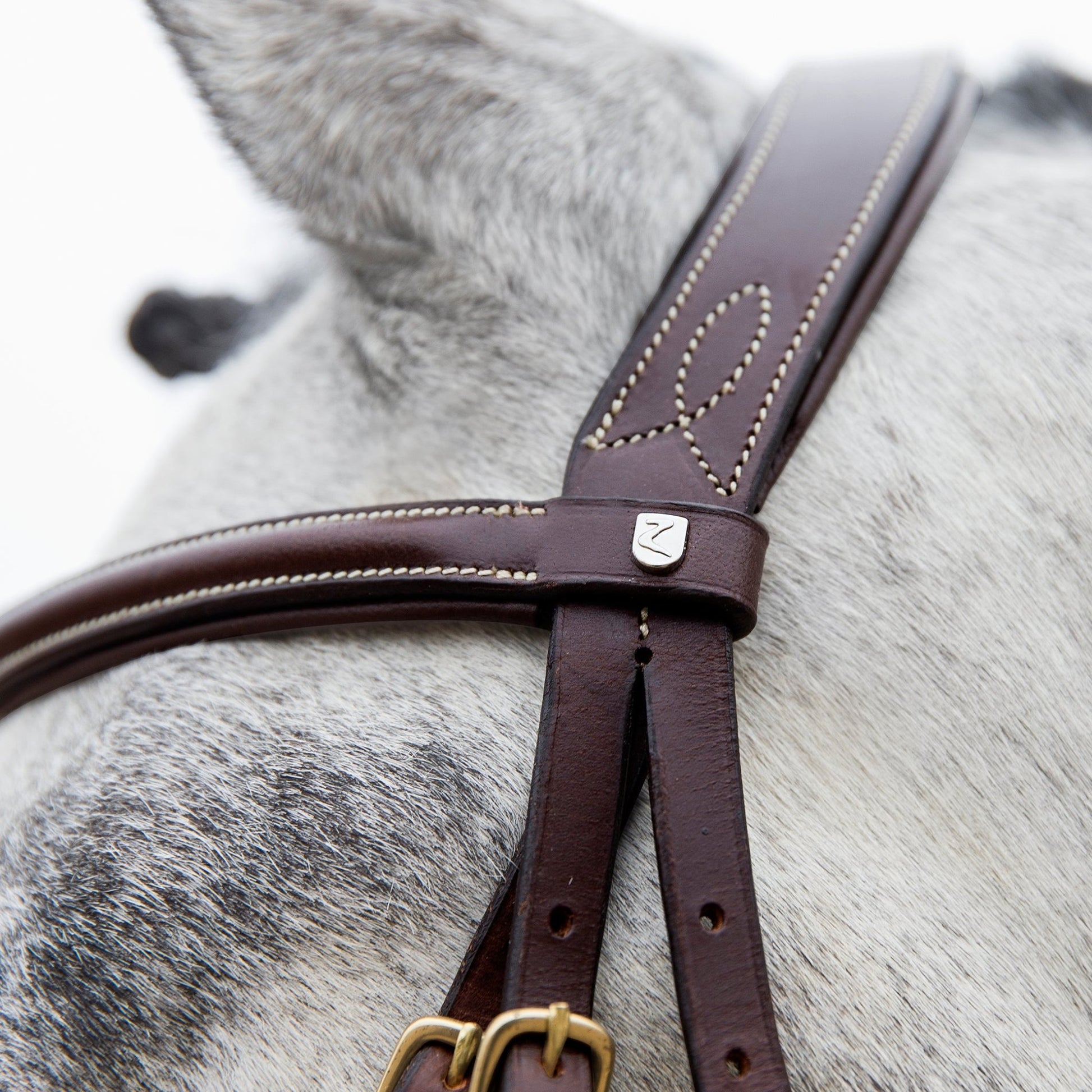 Horze Constance Hannovrian Bridle Brown - Aitken's Saddlery