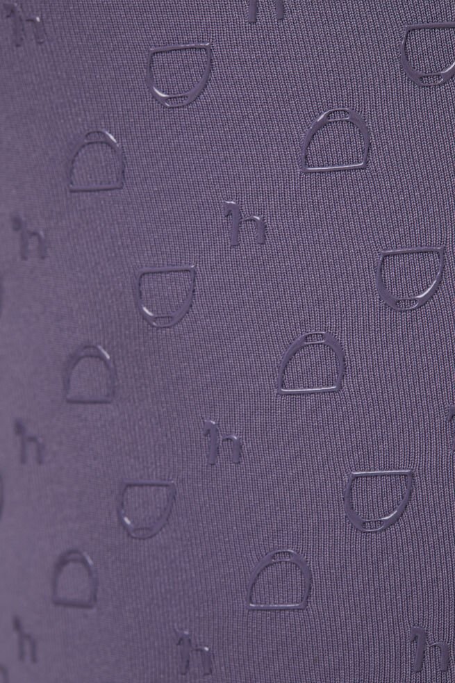 Horze Everly Fullgrip Ladies Grey Ridge Violet - Aitken's Saddlery