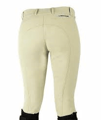 Horze Grand Prix Ladies Breeches Cream - Aitken's Saddlery