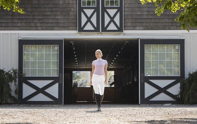 Horze Grand Prix Ladies Breeches Cream - Aitken's Saddlery
