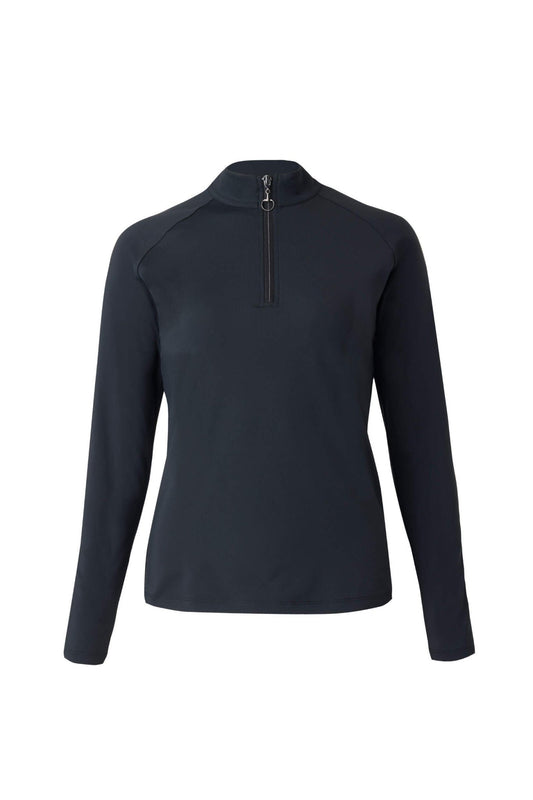 Horze Karla Training Shirt Caviar Black - Aitken's Saddlery