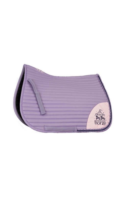 Horze Magic Carousel AP Pony Saddle Pad Grey Ridge - Aitken's Saddlery