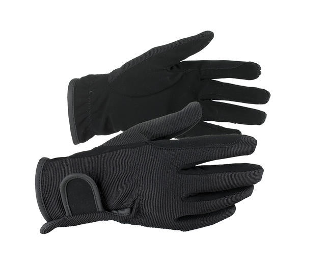 Horze Multi Stretch Riding Gloves Black - Aitken's Saddlery