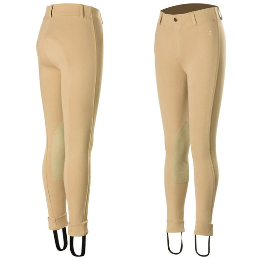 Horze Nora Kids Jodphurs Light Brown - Aitken's Saddlery