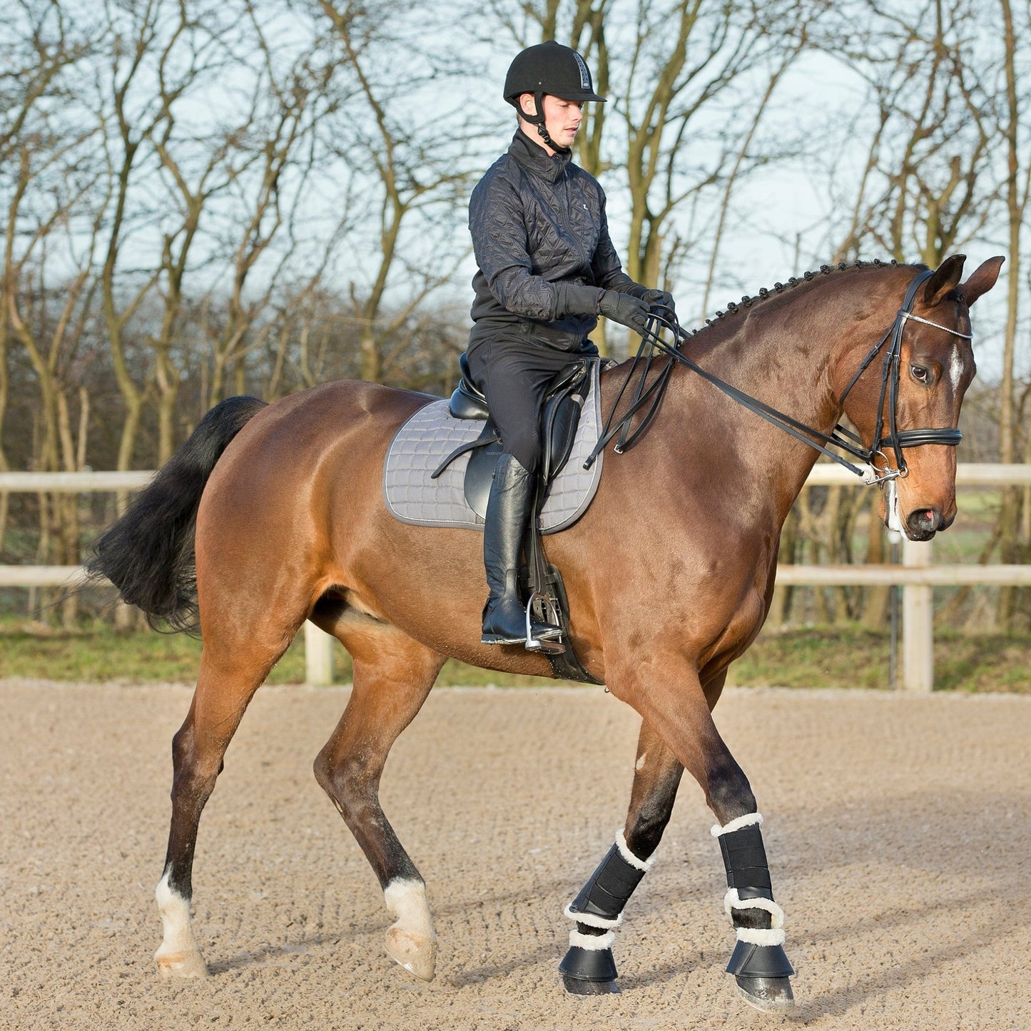 Horze Signature Bell Boots - Aitken's Saddlery