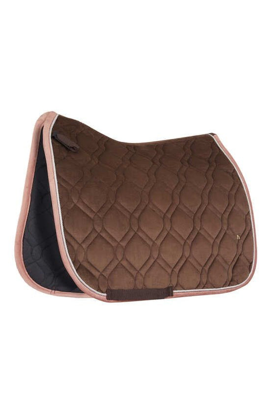 Horze St Moritz Dressage Pad Chocolate Martini - Aitken's Saddlery