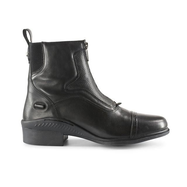 Horze Suffolk Zip Jodphur Boots Black - Aitken's Saddlery