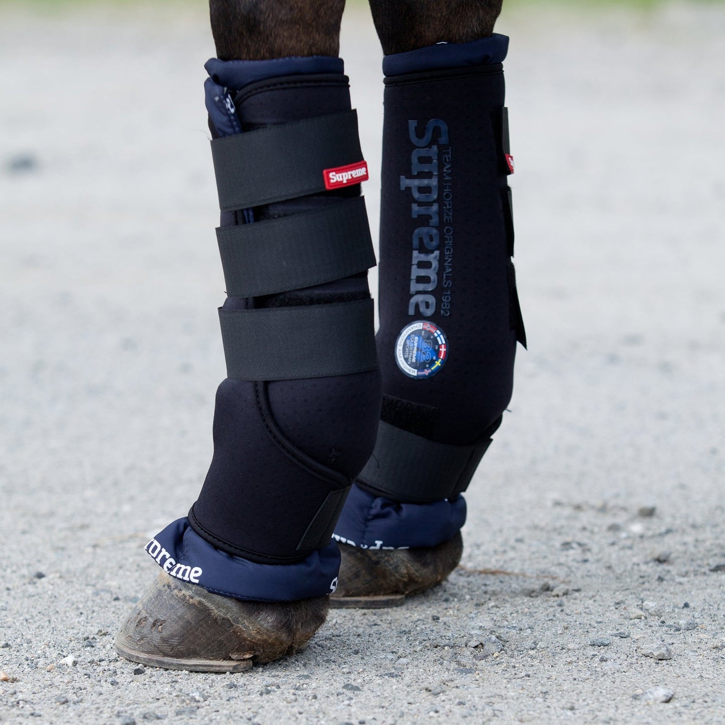 Horze Supreme Pro Stable Boot Black - Aitken's Saddlery
