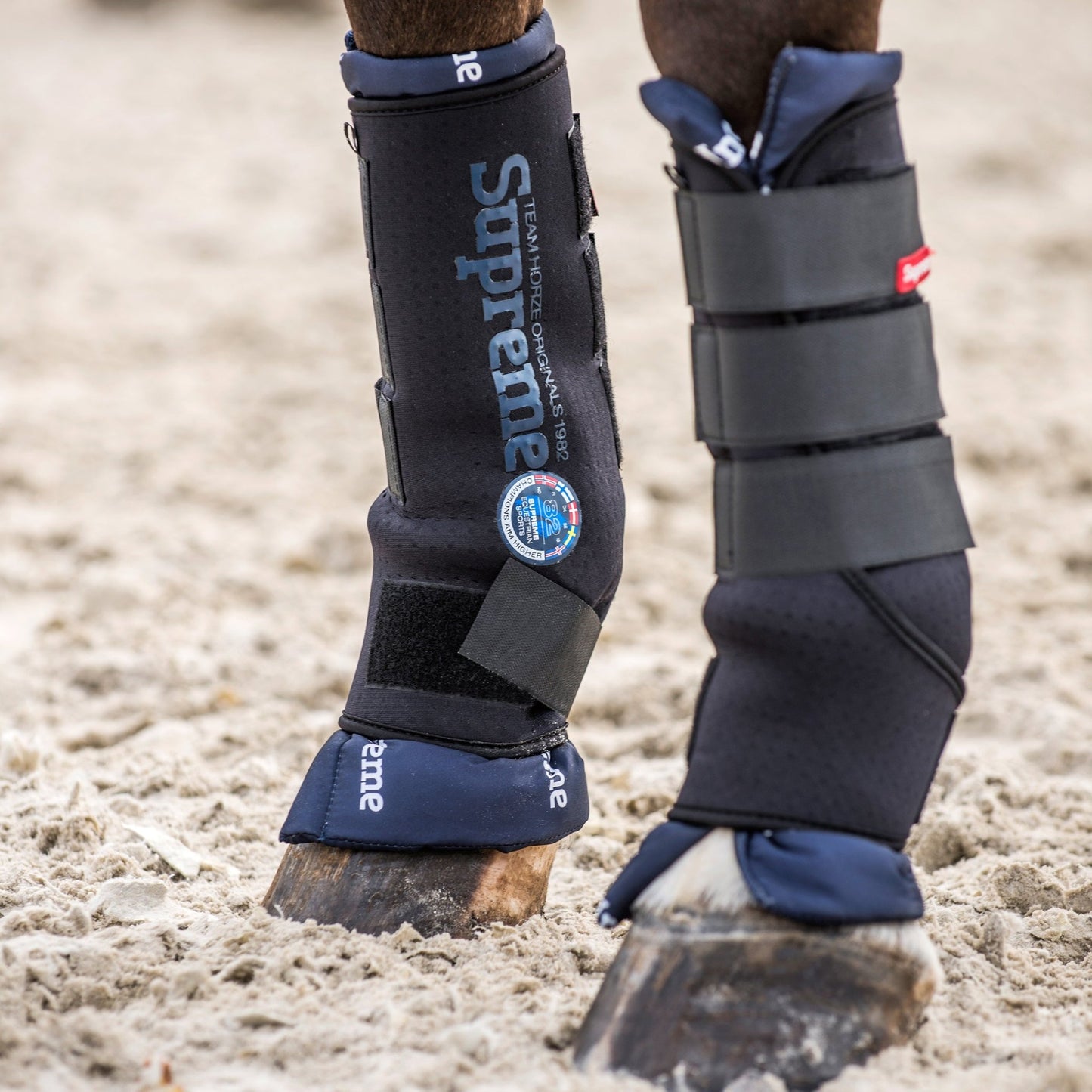 Horze Supreme Pro Stable Boot Black - Aitken's Saddlery