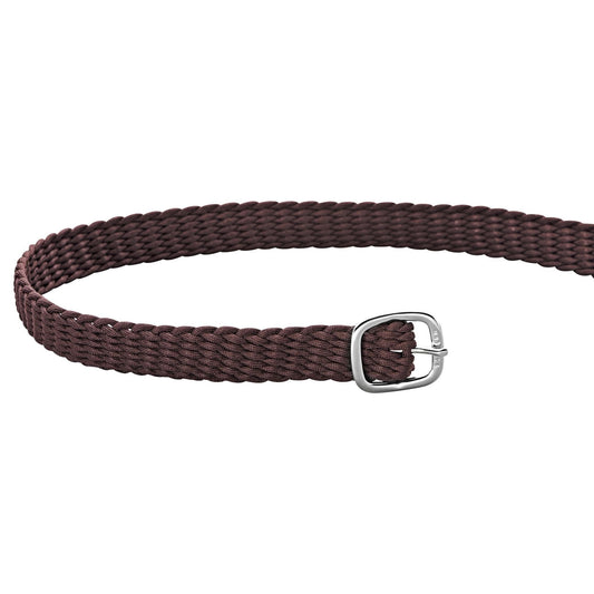 HS Spur Straps Perlon Brown - Aitken's Saddlery