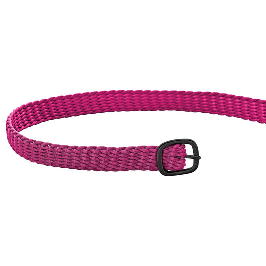 HS Spur Straps Perlon Pink Black Series - Aitken's Saddlery