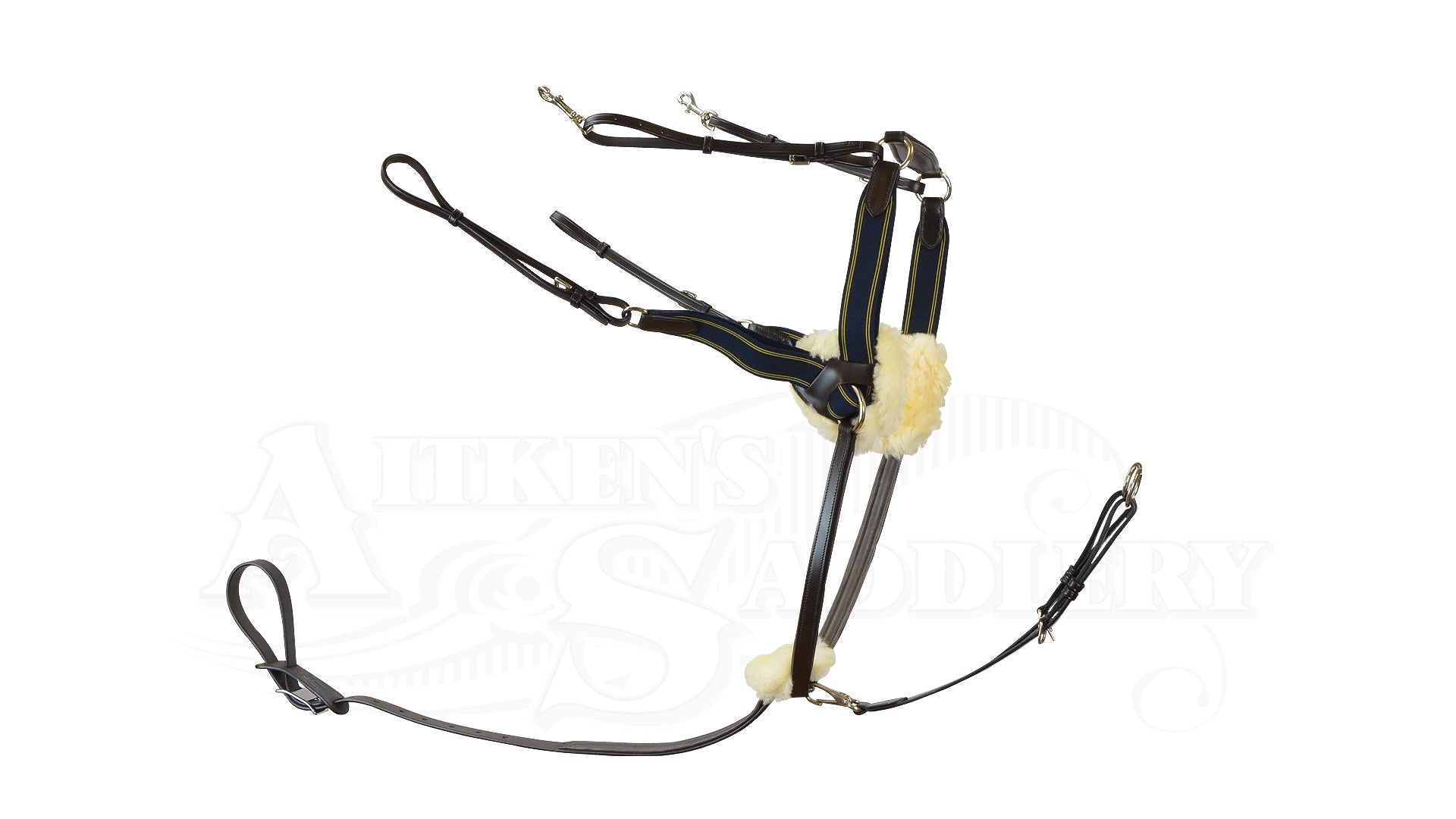 Jeffries Competition Five Point Breastplate - Aitken's Saddlery