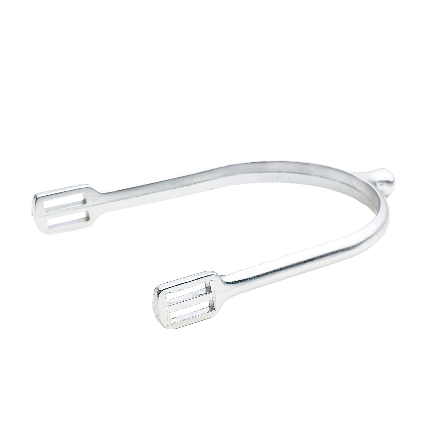Horze Knob Spurs Silver