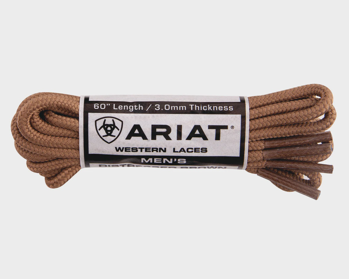 Ariat Brown Heritage Lacer Boot Laces Aitken s Saddlery