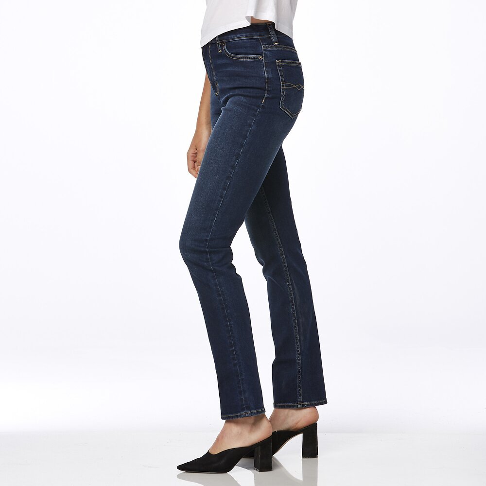 Lee Riders Classic Mid Straight Deep Indigo Ladies Jeans - Aitken's Saddlery