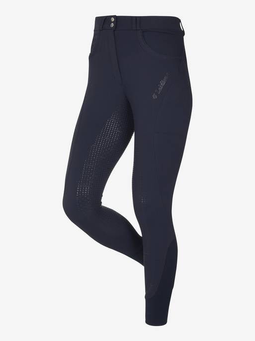 LeMieux Amara II Breech Ladies Full Seat Navy - Aitken's Saddlery