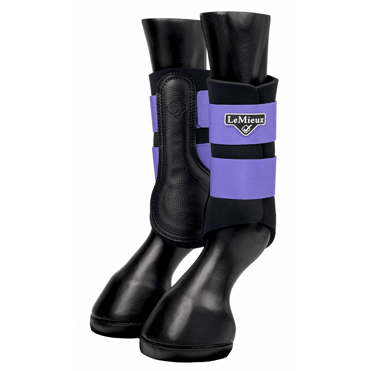 LeMieux Grafter Brushing Boots Bluebell - Aitken's Saddlery