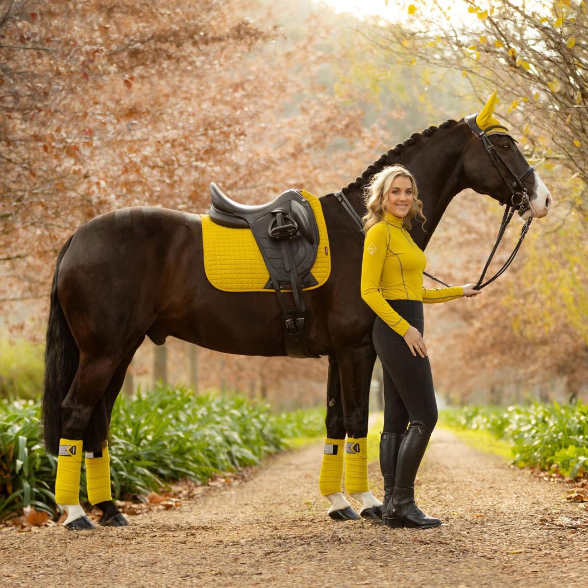 LeMieux Luxury Dressage Pad Dijon - Aitken's Saddlery