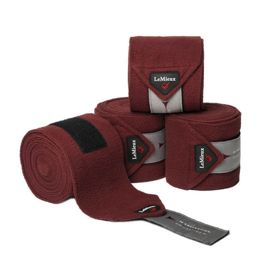 LeMieux Luxury Polo Bandages Rioja - Aitken's Saddlery