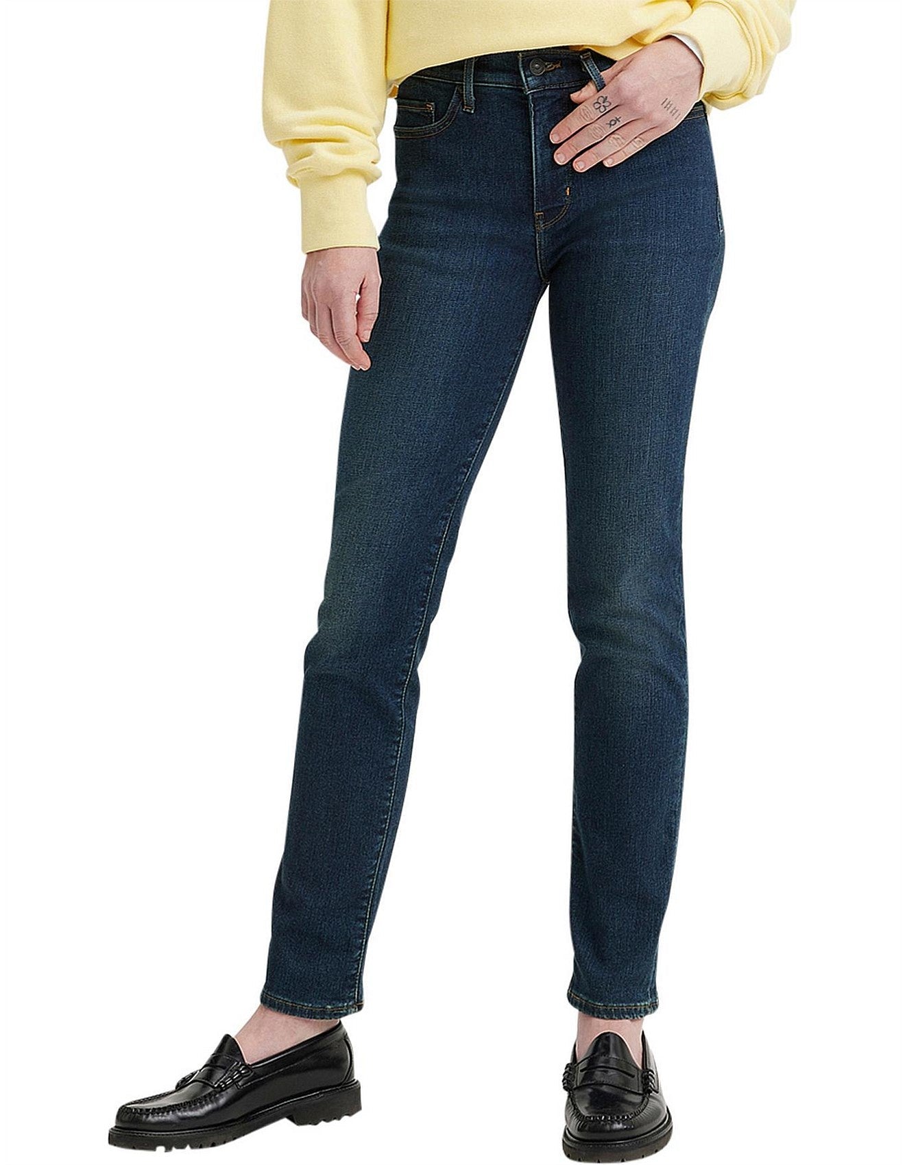 LEVI'S Women's 312 Shaping Slim Jeans Blue Swell - Aitken's Saddlery