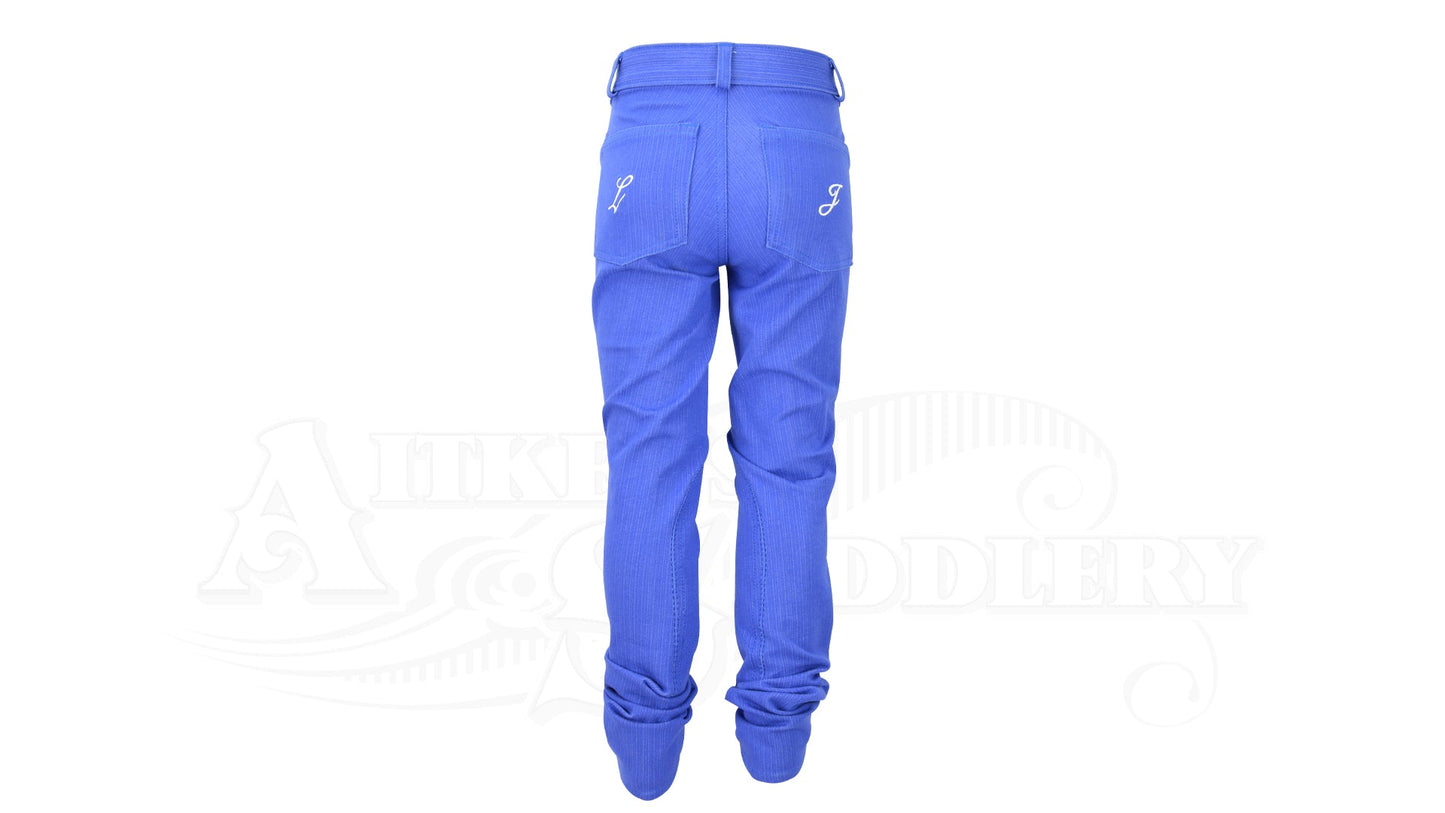 Lyndi J Jodphurs Alice Blue - Aitken's Saddlery