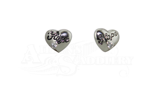 Montana Heart Hope Ear Rings - Aitken's Saddlery