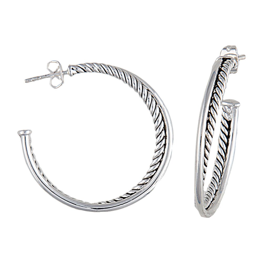 Montana Hoop Ear Rings - Aitken's Saddlery