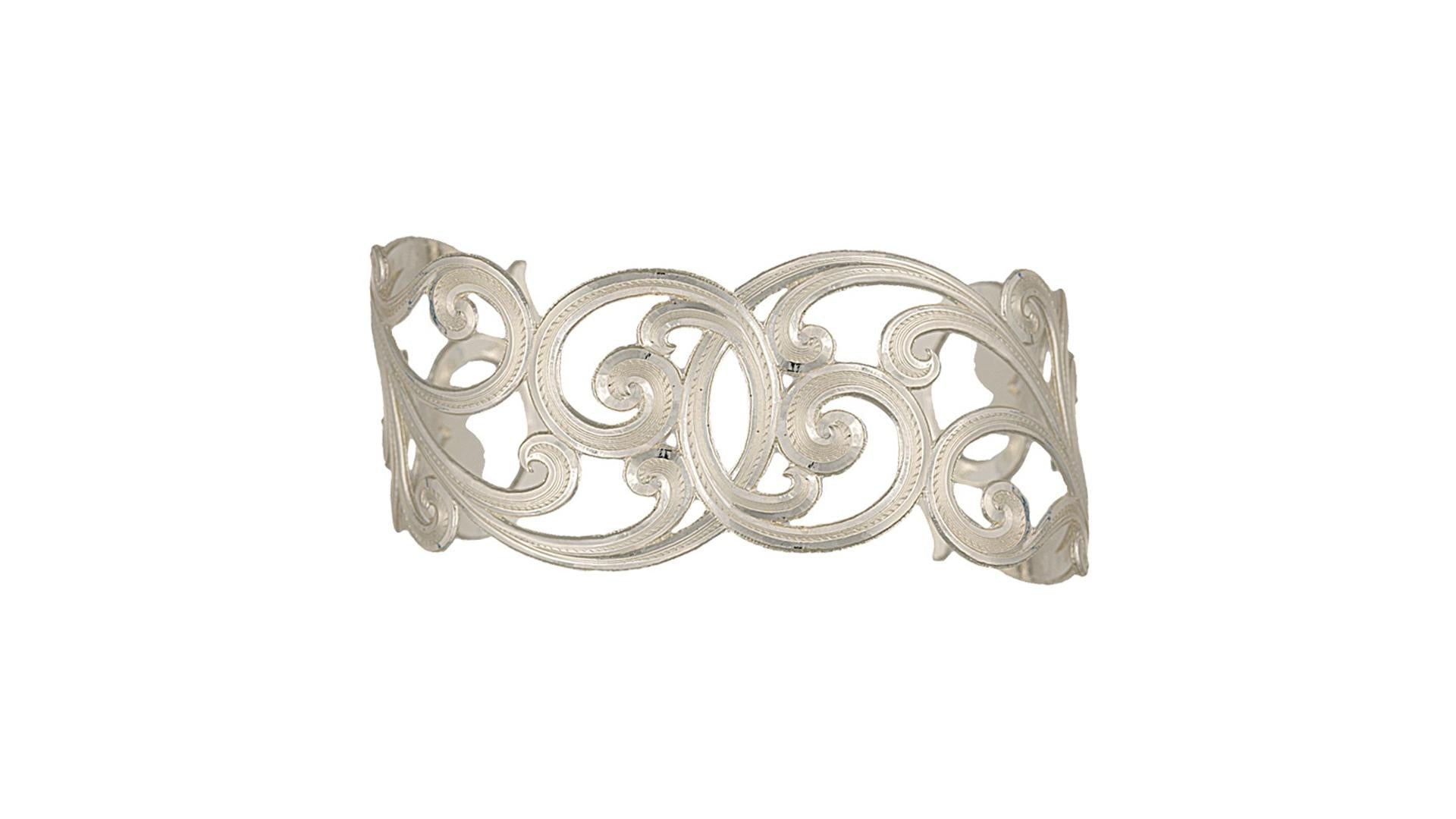 Montana Western Lace Scallop Cuff Bracelet - Aitken's Saddlery