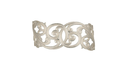 Montana Western Lace Scallop Cuff Bracelet - Aitken's Saddlery
