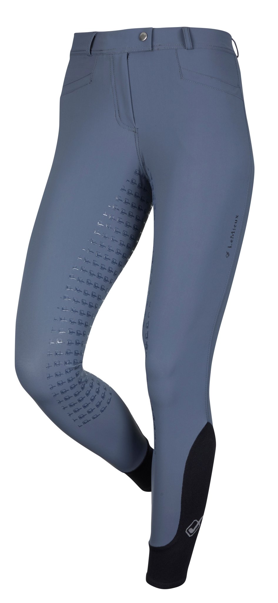 My LeMieux Dynamique Full Seat Breeches Ice Grey - Aitken's Saddlery