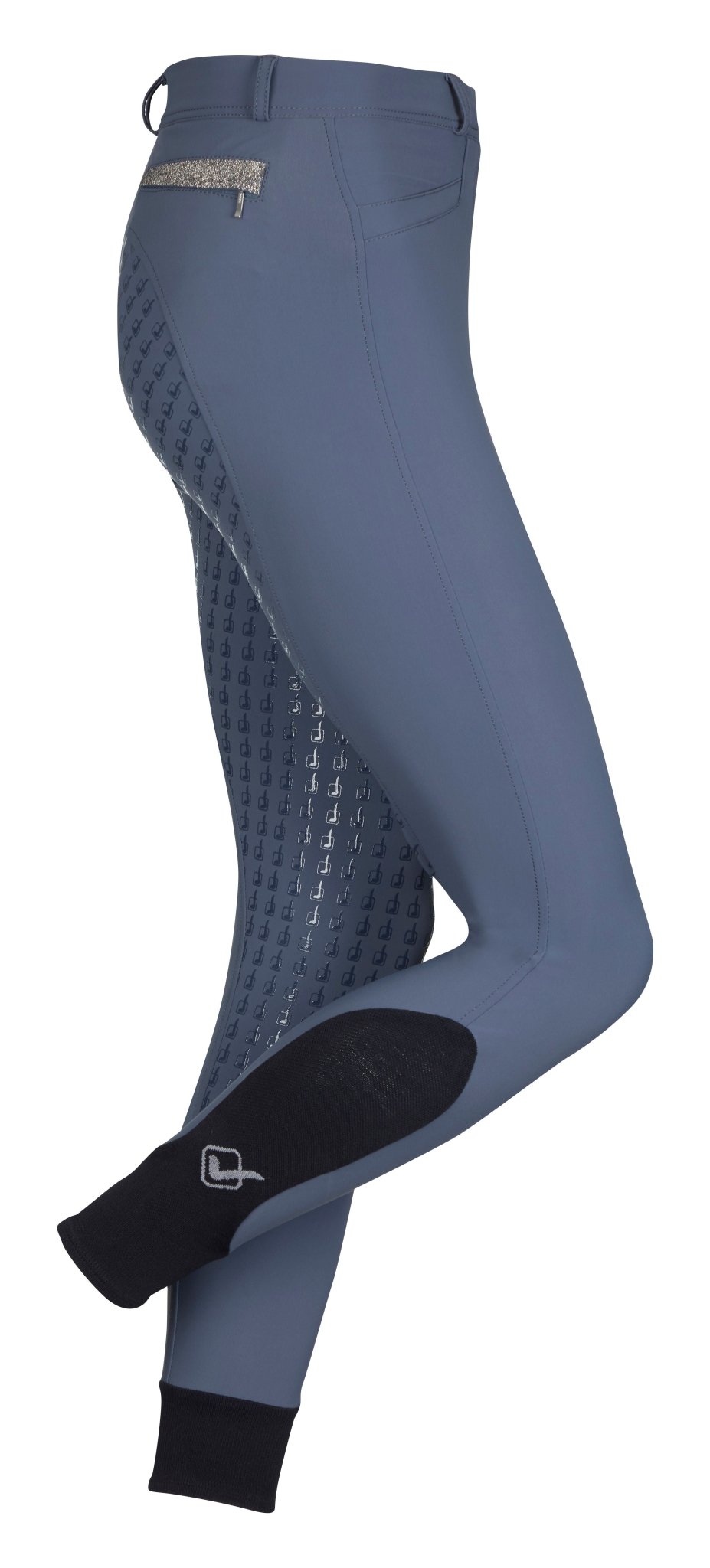 My LeMieux Dynamique Full Seat Breeches Ice Grey - Aitken's Saddlery