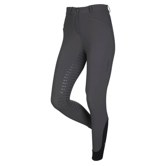 My LeMieux Dynamique Full Seat Ladies Breeches Graphite Grey - Aitken's Saddlery