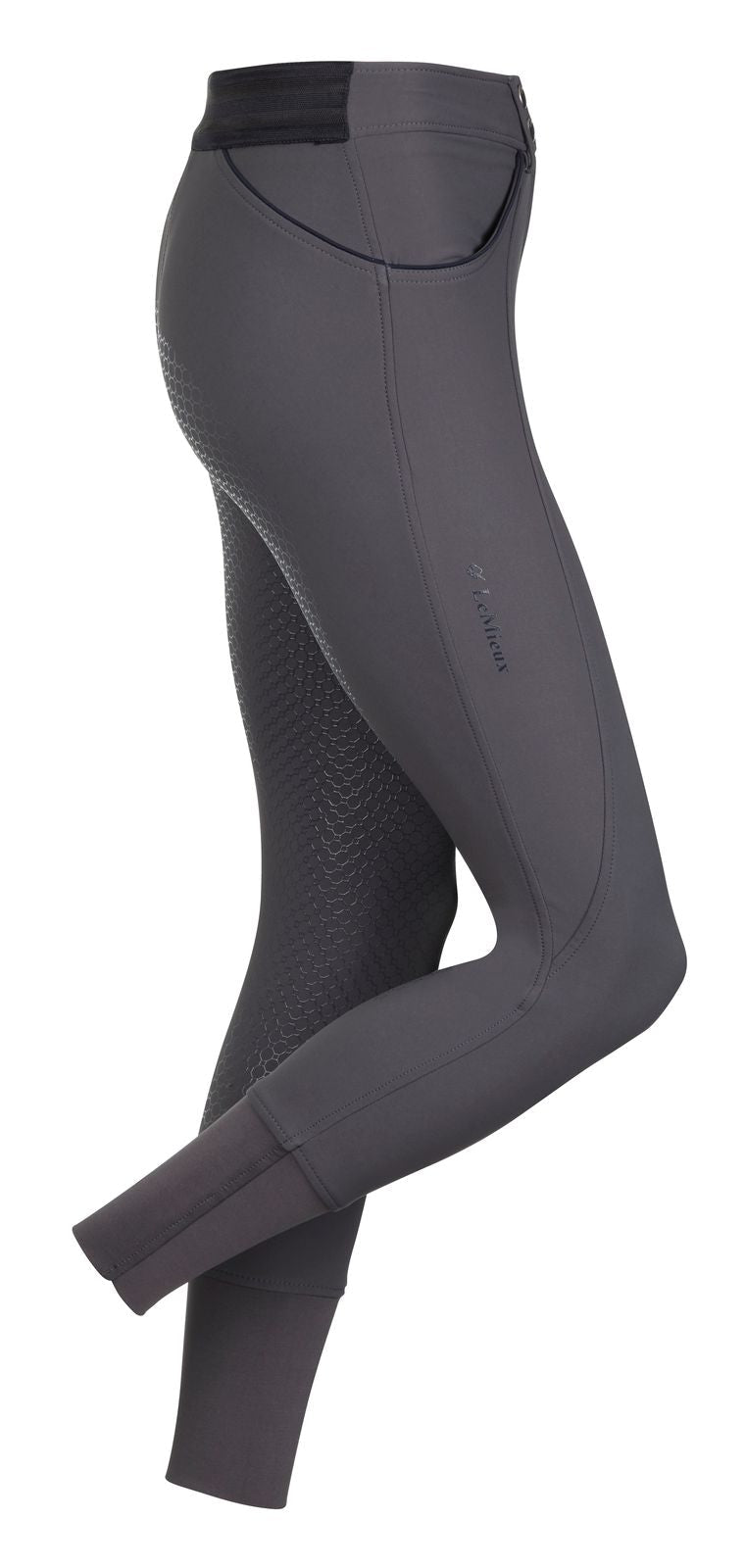 My LeMieux Freya Breeches Grey Navy - Aitken's Saddlery