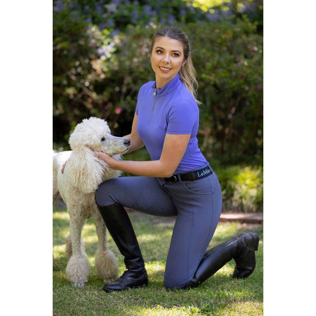 My LeMieux Freya Luxe Breeches Bluebell - Aitken's Saddlery